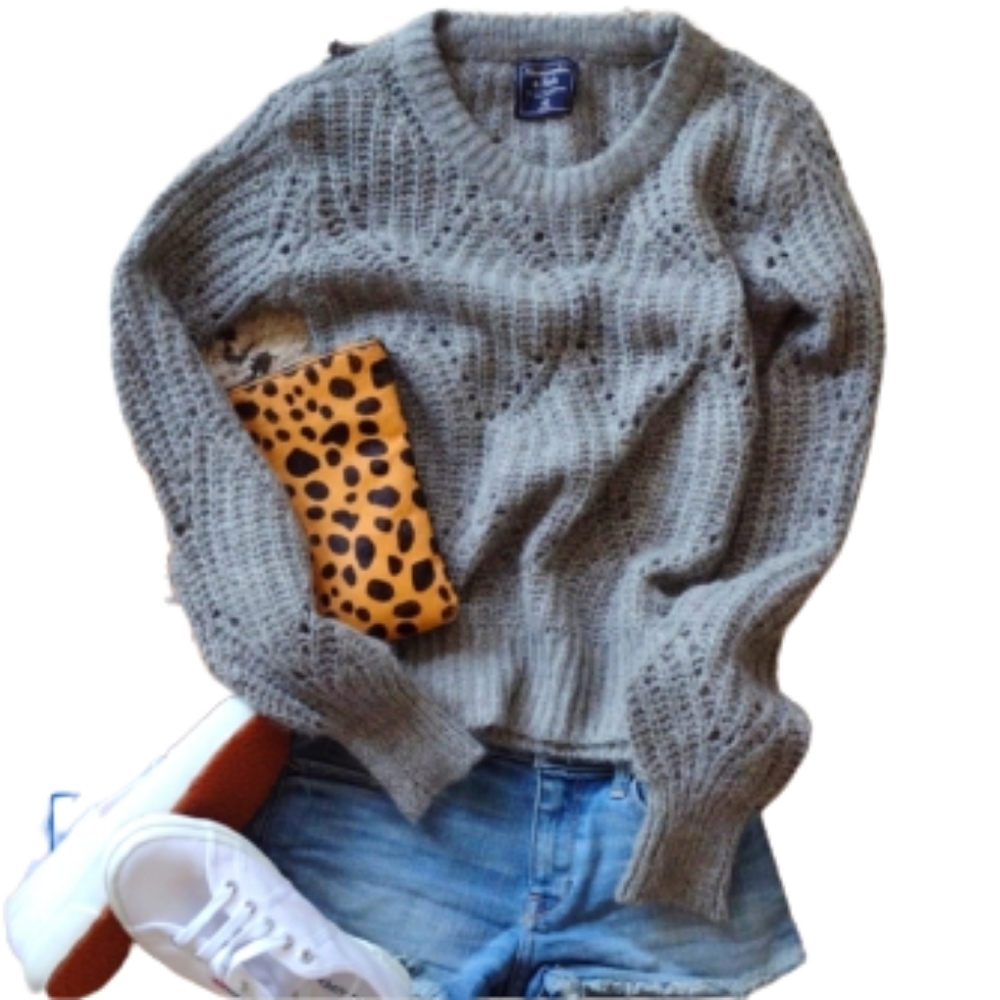 Abercrombie & Fitch cozy knit sweater - Picture 1 of 7